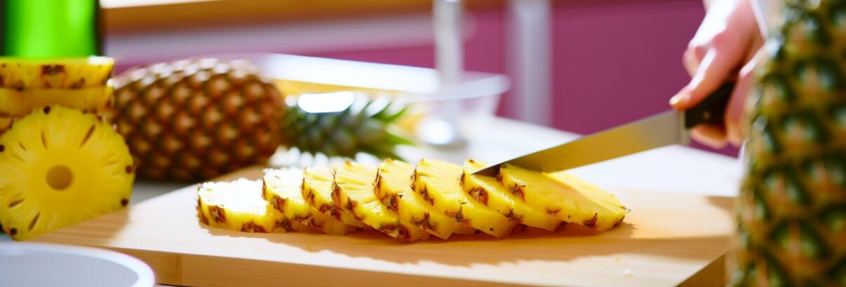 recette de cuisine avec des tranches ananas