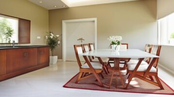 tapis pour salle à manger