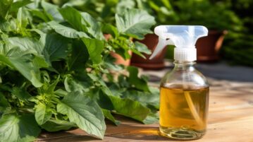 natural weedkiller with white vinegar