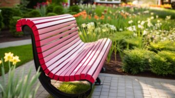 Créez le banc de jardin idéal pour embellir et profiter pleinement de votre espace extérieur