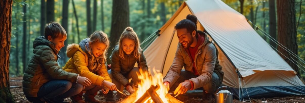 8 conseils pour réussir son premier bivouac avec des enfants : une aventure mémorable en famille