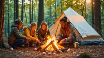 8 conseils pour réussir son premier bivouac avec des enfants : une aventure mémorable en famille