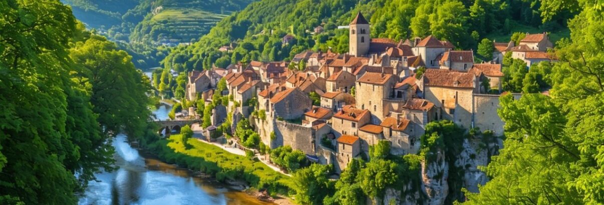 Découverte de Saint-Cirq-Lapopie, merveille du Lot suspendue entre ciel et rivière