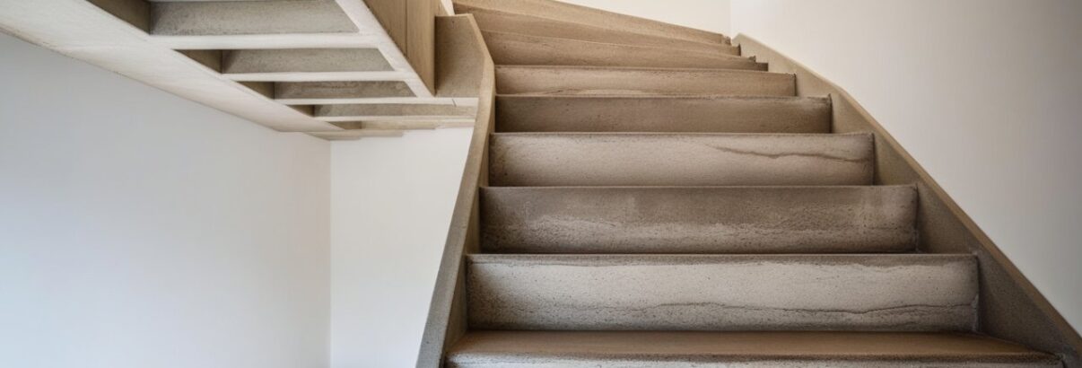 6 idées innovantes pour transformer un escalier béton en un élément de décoration spectaculaire