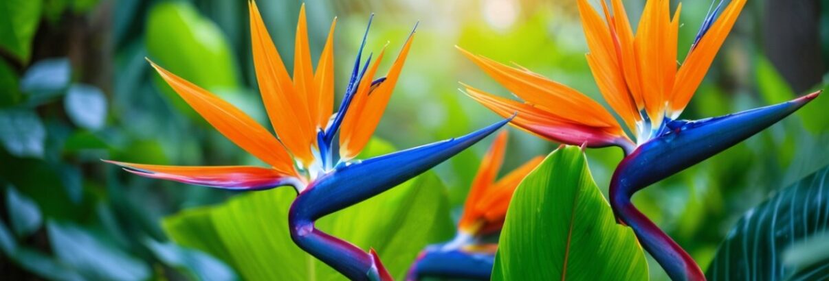 Le jardin enchanté de l'Oiseau de paradis : une fleur exotique qui vous fera voyager
