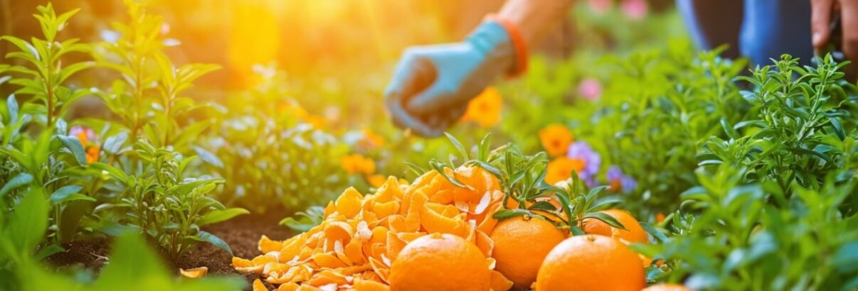 Les pelures de clémentine : le secret d'un jardin luxuriant et écoresponsable