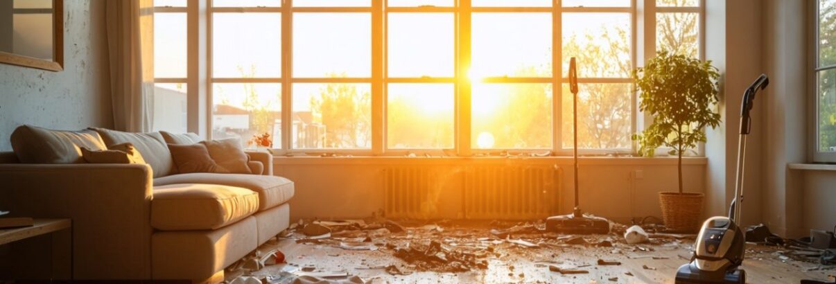 Nettoyer sa maison après des travaux : par où commencer pour retrouver un intérieur impeccable ?