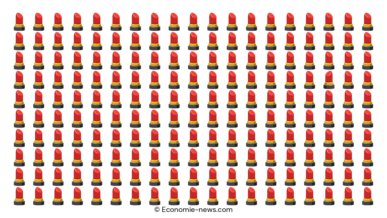 Soyez attentif et laissez-vous guider par votre intuition pour débusquer l'intrus parmi ces rouges à lèvres ! Soyez attentif et laissez-vous guider par votre intuition pour débusquer l'intrus parmi ces rouges à lèvres !