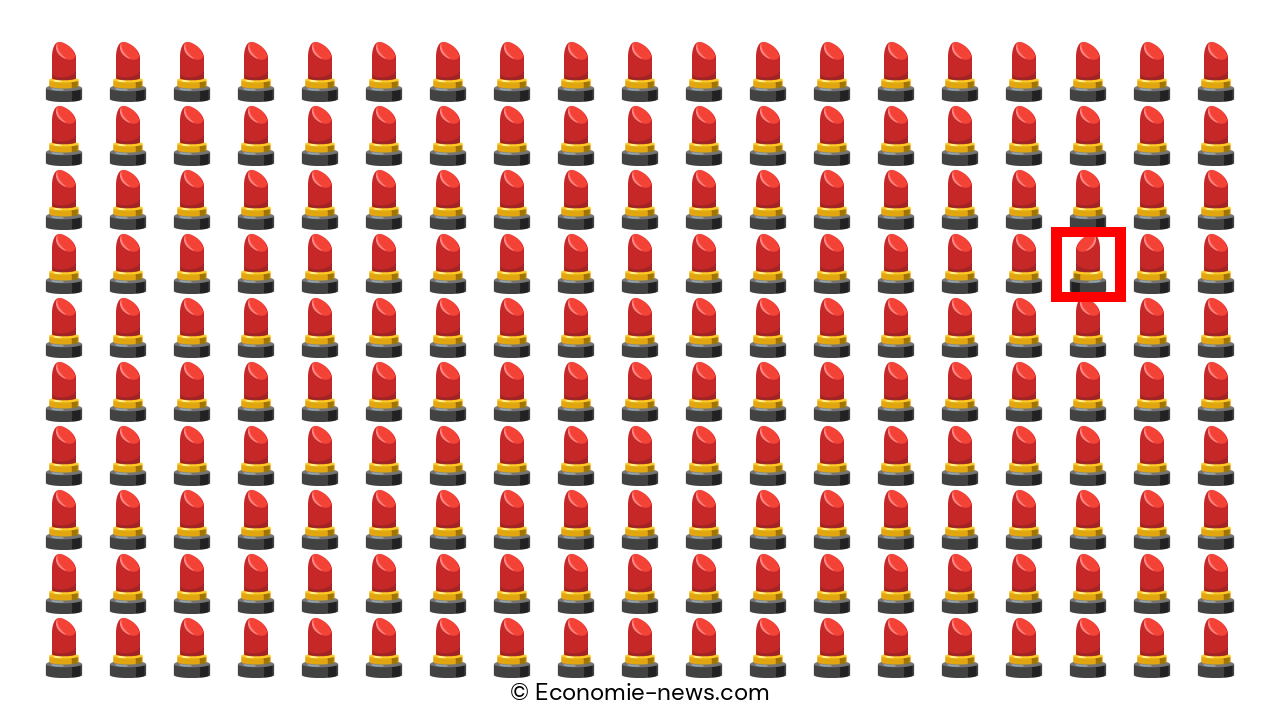 Félicitations si vous avez réussi à démasquer l'intrus parmi ces rouges à lèvres ! Félicitations si vous avez réussi à démasquer l'intrus parmi ces rouges à lèvres !