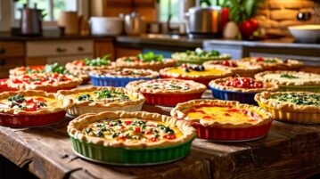 16 recettes de quiches originales pour épater vos invités