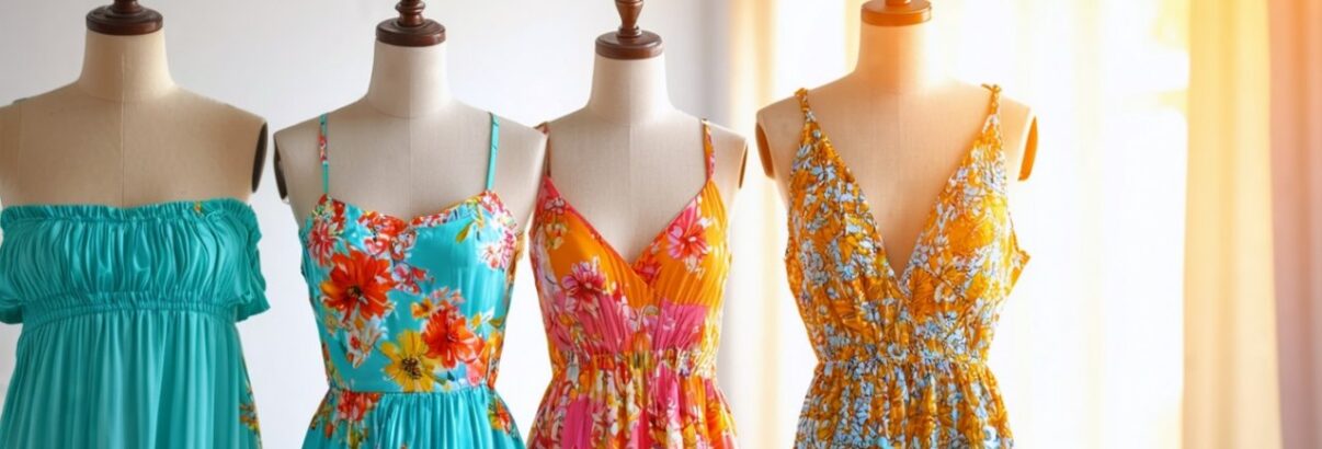 3 modèles de robes d'été à porter sans hésiter : faites souffler un vent de légèreté sur votre garde-robe