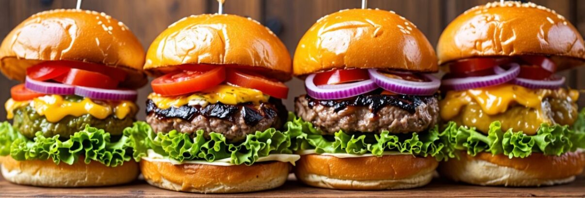 4 burgers maison qui vont épater vos papilles