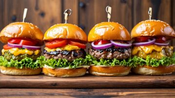 4 burgers maison qui vont épater vos papilles