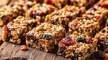 5 recettes de barres énergétiques maison aux fruits secs pour se faire plaisir sainement