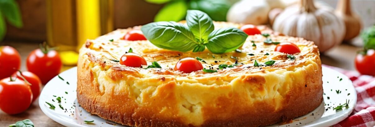 Cake italien à la mozzarella : la recette qui va vous faire voyager