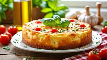 Cake italien à la mozzarella : la recette qui va vous faire voyager