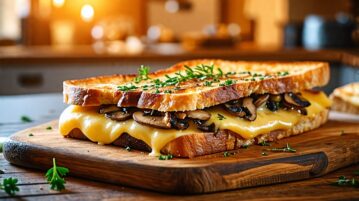 Croque-monsieur aux champignons : la recette qui fait fondre de plaisir