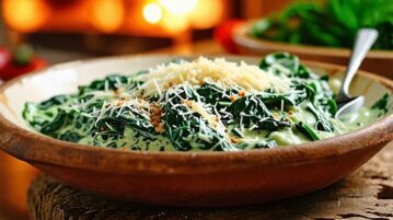 Épinards à la crème : la recette qui fait craquer petits et grands !