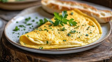 L'omelette moelleuse : les secrets d'un classique français à tomber par terre