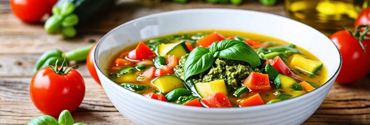 La soupe au pistou provençale : un régal de saveurs méditerranéennes