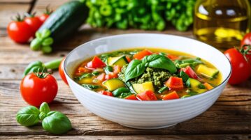 La soupe au pistou provençale : un régal de saveurs méditerranéennes
