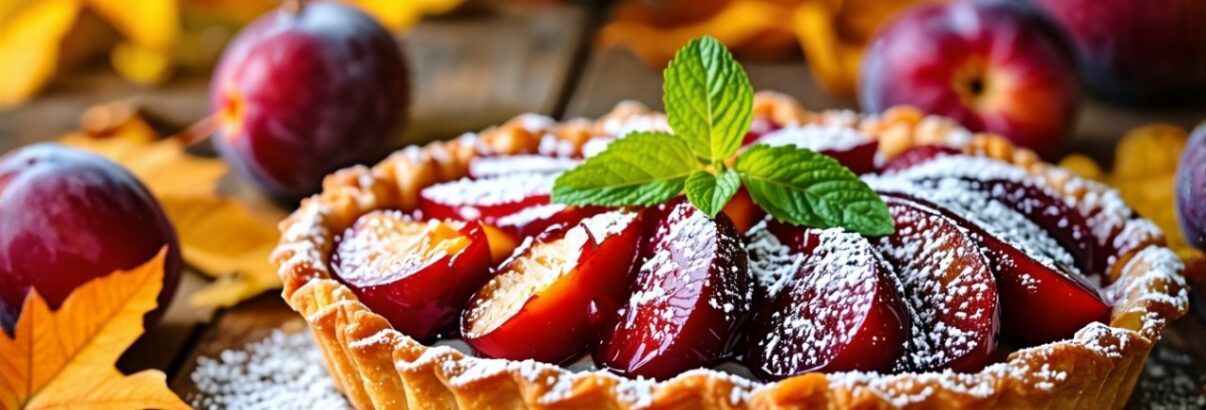 La tarte aux prunes : le dessert incontournable de la rentrée