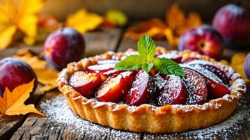 La tarte aux prunes : le dessert incontournable de la rentrée