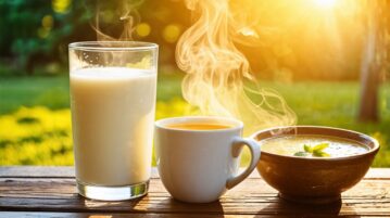 Lait, thé, soupe : ces boissons plus hydratantes que l'eau pour affronter la chaleur