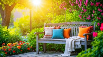 Le banc de jardin idéal : comment créer un havre de détente dans votre espace extérieur