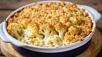 Le gratin de chou-fleur : un délice crémeux qui fait l'unanimité