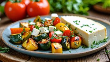 Légumes et feta rôtis : la recette de saison qui ravira vos papilles