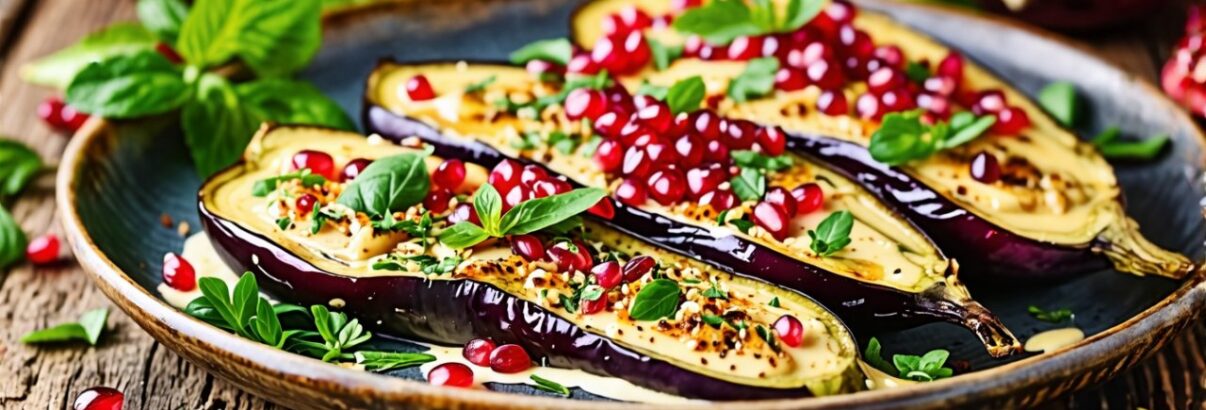 Les Aubergines rôties au tahini : un délice de saison à découvrir absolument