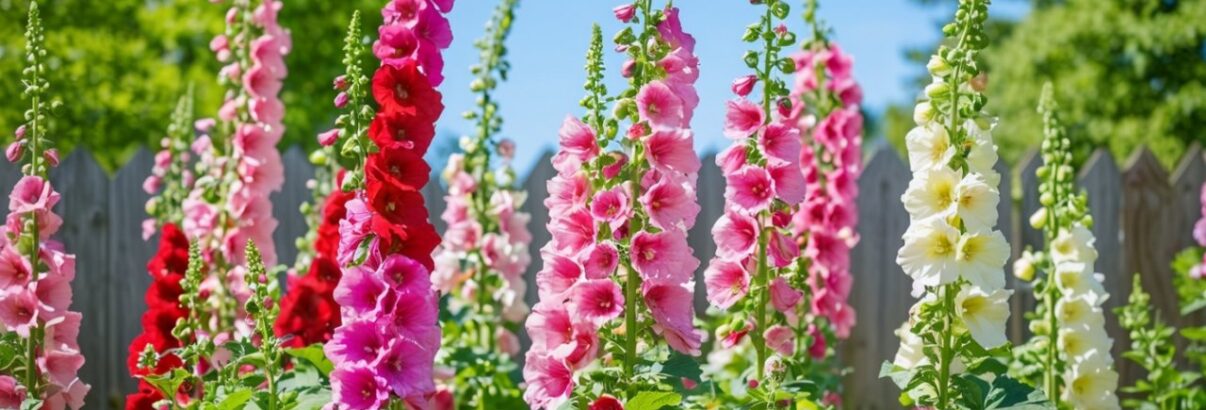 Les roses trémières : secrets pour semer et chouchouter ces reines du jardin