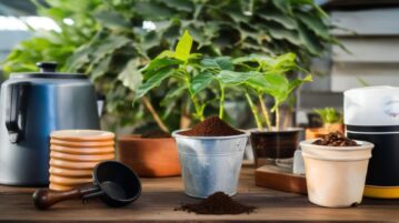marc de café pour les plantes