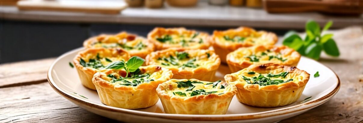 Mini quiches lorraines sans pâte : la recette facile qui va épater vos invités