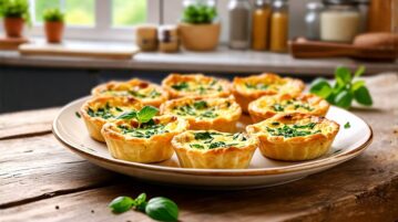 Mini quiches lorraines sans pâte : la recette facile qui va épater vos invités
