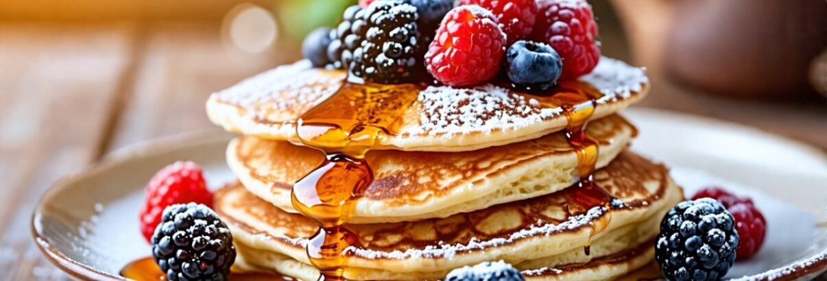 Pancakes épais au yaourt : la recette ultra-moelleuse qui va révolutionner vos petits-déjeuners