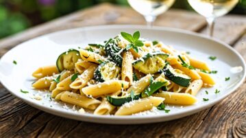 Pennes aux artichauts et courgettes : la recette estivale de Laurent Mariotte qui fait voyager