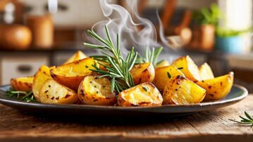 Pommes de terre rôties aux herbes : le délice express qui va pimenter vos repas