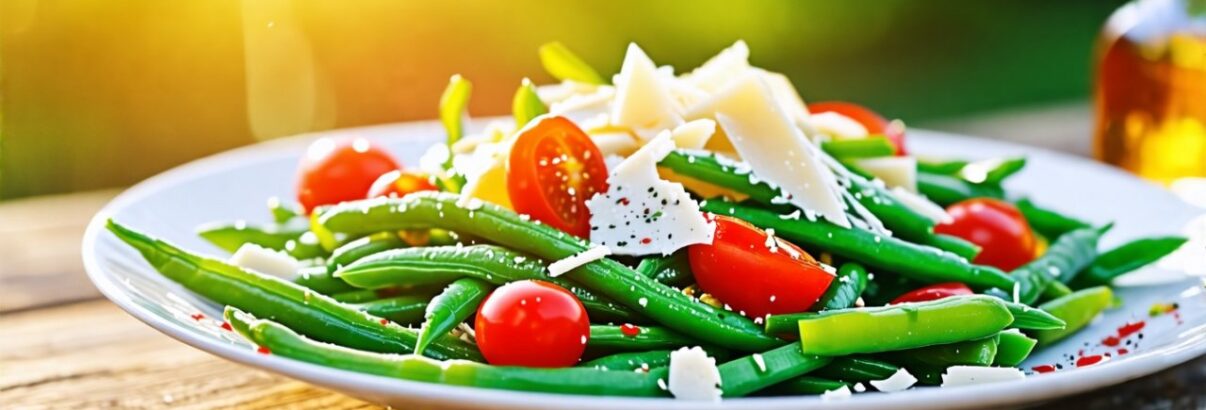 Salade de haricots verts au grana padano : La recette estivale par excellence