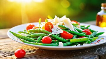 Salade de haricots verts au grana padano : La recette estivale par excellence