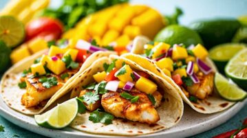Tacos de poisson à la salsa mangue-gingembre : la recette qui va pimenter vos repas