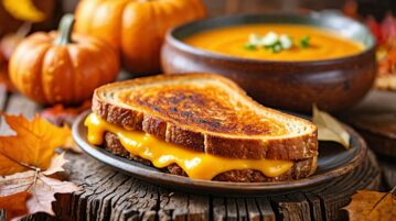 Apéro automnal : le délicieux Pumpkin Grilled Cheese à découvrir absolument !