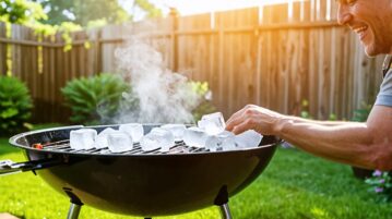 Astuce barbecue insolite : Nettoyer la grille avec des glaçons, ça marche vraiment ?