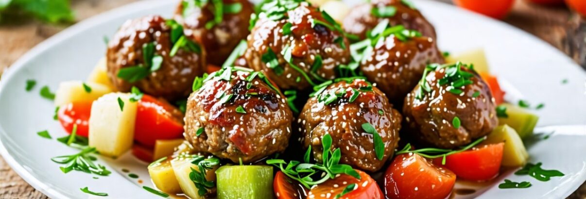 Boulettes de veau aux herbes : une recette de saison savoureuse et facile à réaliser