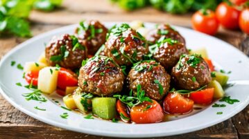 Boulettes de veau aux herbes : une recette de saison savoureuse et facile à réaliser