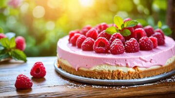 Cheesecake aux framboises sans cuisson : Un délice crémeux pour l'été