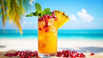 Cocktail ananas-grenade sans alcool : une explosion de saveurs exotiques pour l'été