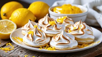 Cookies citron meringués : la recette qui va vous faire craquer !