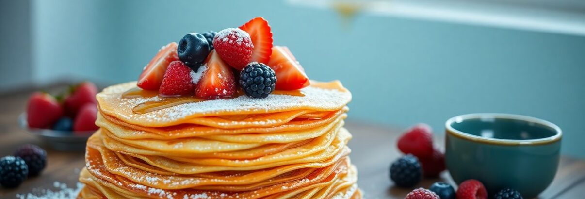 Ajoutez simplement cet ingrédient et obtenez des crêpes moelleuses comme jamais